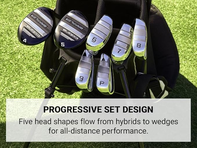 Cobra Golf Men's Baffler Hybrid Iron Set (4H, 5H, 6-PW)
