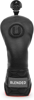 Golf Club Covers Black Golf Head Covers Driver Covers Fariway Wood Headcover Hybrid Covers Leather 3 Wood Headcover Golf Headcover with Number Tag for All Brand