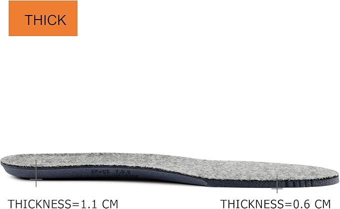 Thick Merino Wool Insoles for Women Fur Fleece Shoes Inserts Memory Foam Cushion Comfort Warm Sheepskin Insoles for Winter Snow Boots Slippers Grey 37EU,US6