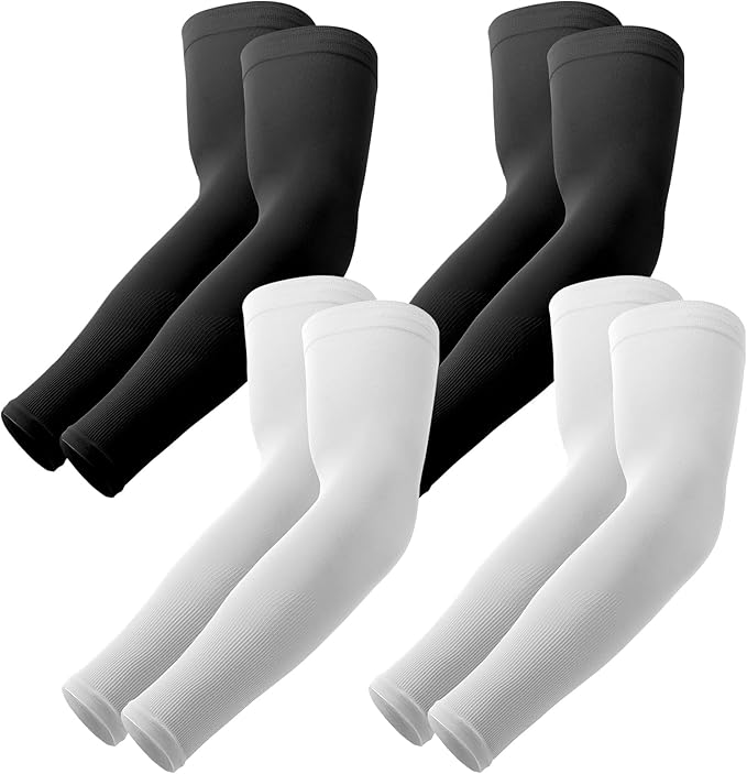 YESLIFE UV Sun Protection Arm Sleeves for Men & Women, UPF 50 Cooling Sports Sleeve