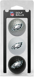 Team Golf NFL Regulation Size Golf Balls, 3 Pack, Full Color Durable Team Imprint