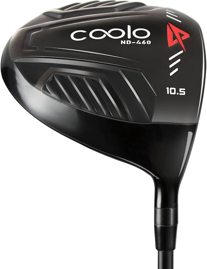 COOLO Golf Driver for Beginner and Average Golfer, Designed for Forgiveness and Ease to Use, Men&Petite Women, 10.5/12 Degrees, Right&Left Handed, 460CC.