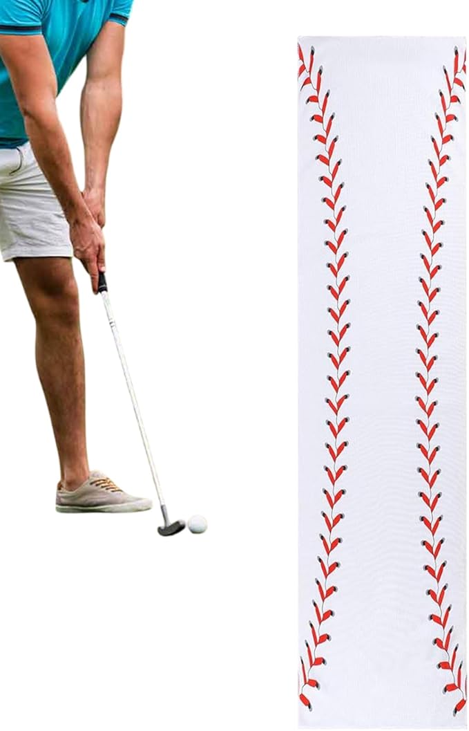Baseball Towel, Sweat Workout Rag for Gym Sports Outdoors, Breathable Quick-Dry Towel Running Yoga Golf, Women and Men Athlete Accessory, Lightweight Fitness Cooling for Training Team Practices,