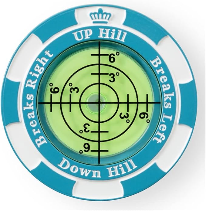 SlopeMaster ProGreen Reader - Golf Ball Marker with High Precision Green Reading Aid Golf Accessories for Men Women