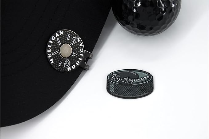 Funny Golf Ball Marker + Premium Magnetic Hat Clip | Unique Gift for Men & Women Golfers | Hilarious Golf Accessory for Any Golfer | NEW Designs!