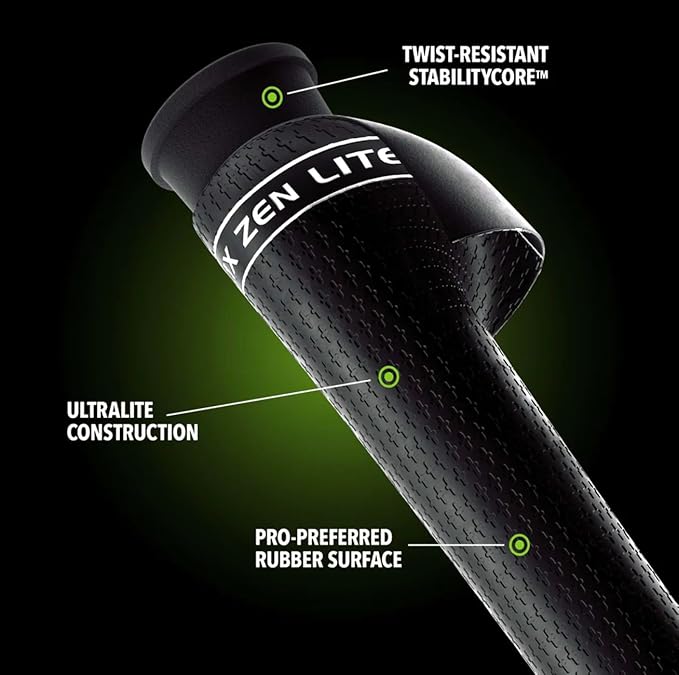 JumboMax Zenlite Non-Slip Golf Grips with Pro-Preferred Rubber Surface UltraLite Construction and StabilityCore Technology| Size