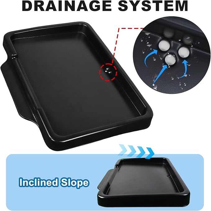 Golf Ball Tray with 18 Foam Golf Balls - Excellent Durability and Stability for Indoor and Outdoor Training - Compatible with All Hitting Mats