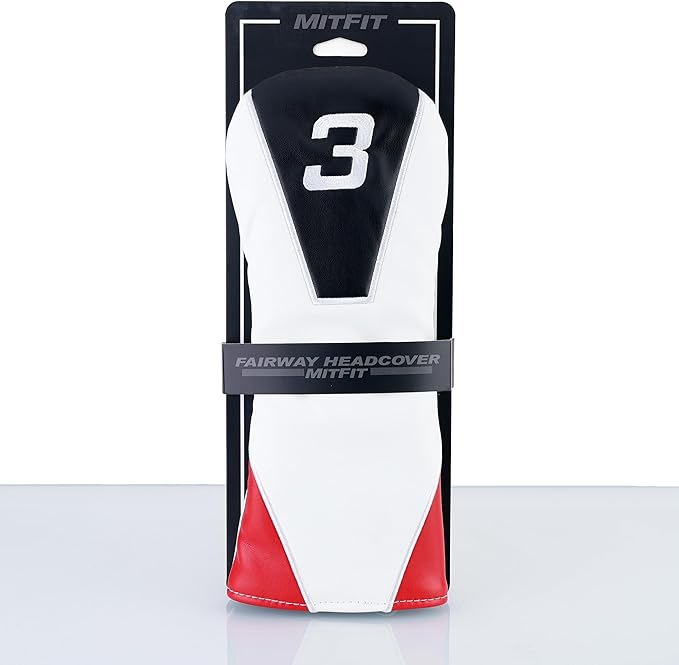 Single Headcover, Easy Slip-On Easy-Off Golf Club Headcover, Fleece Lined Interior, Water Resistant and Durable Shell, Individual Retail Sport Pack