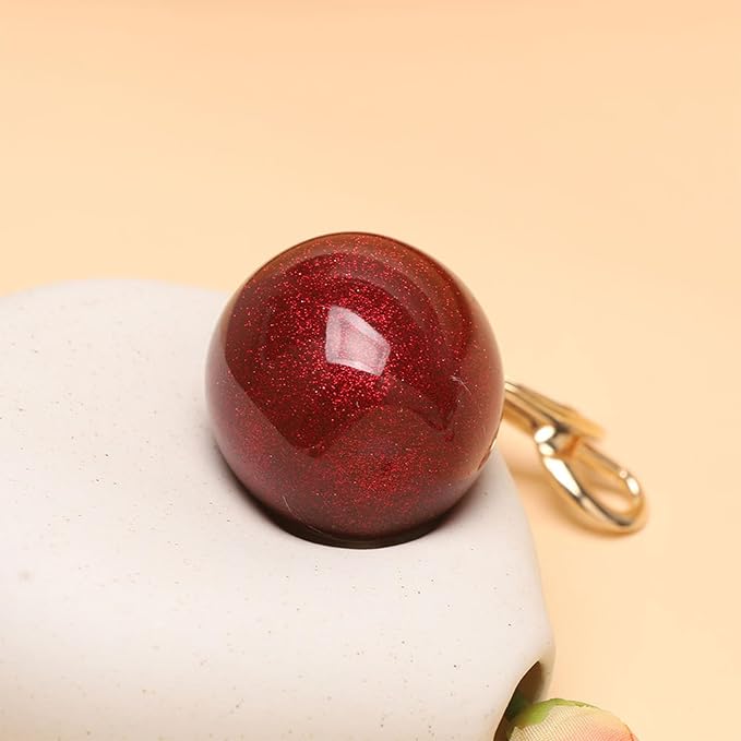 Fruit Bag Charm Purse Charms Keychain Strawberry Cherry Accessories Keychain For Women Birthday Valentine Day Gifts