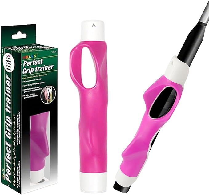 Golf Grip Trainer, Golf Club Grips, Golf Training Aid, Grip Trainer Golf to Help Train Correct Hand Position