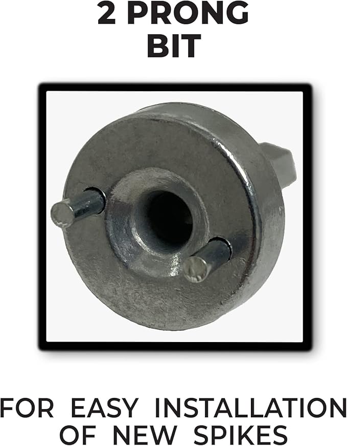 Softspikes Golf Cleat Kaddy - Attachments to Both Remove & Install Golf Spikes Quickly - Compatible with Any Insert System