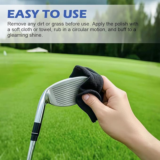 SCOTTCHEN Golf Club Polish,Golf Groove Cleaner,Golf Club Cleaner and Scratch Remover 8 Oz - 2000 Grit Formula for Premium Shine & Protection