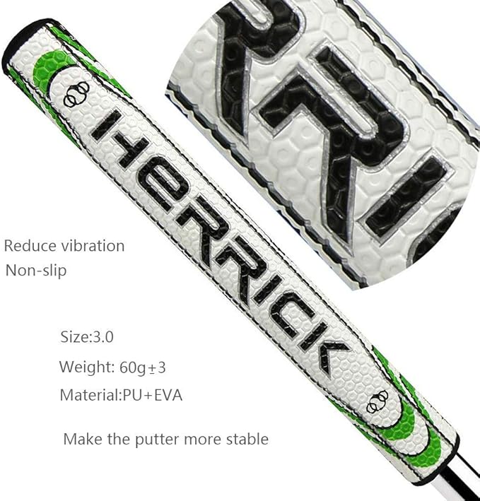 Golf Putter Grip for Mens PU Material Lightweight Portable Soft Many Color to Choose