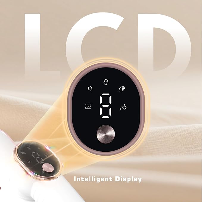 Travel Steamer for Clothes, Portable Steamer Handheld,1200w 10s Fast Heat-Up, 180ml Detachable Water Tank, 3 Steaming Modes with LCD Display, Wrinkle Remover for Home & Travel