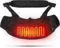 Heated Hand Warmers Pouch 10000mAh Electric Heated Hand Muff with 3-Level Heat Setting, Rechargeable Power Bank, Adjustable Strap, 2 Pocket for Football, Golf, Hunting, Camping(Includes Power Bank)