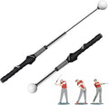 Retractable Golf Swing Trainer, Golf Grip Trainer, Golf Training Aid for Warm-Up, Golf Swing Training Aid, Grip Trainer Golf Club, Strength & Tempo Training for Chipping Hitting