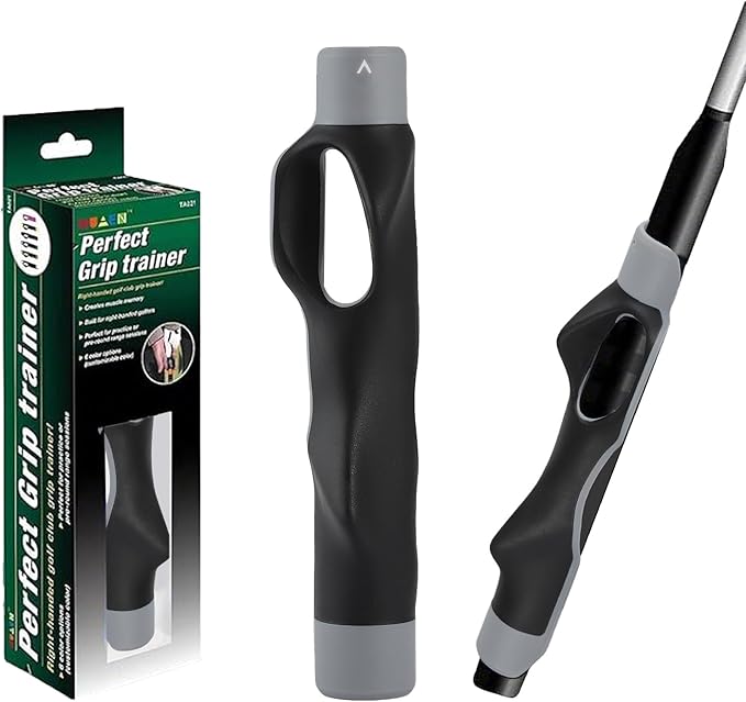 Golf Grip Trainer, Golf Club Grips, Golf Training Aid, Grip Trainer Golf to Help Train Correct Hand Position