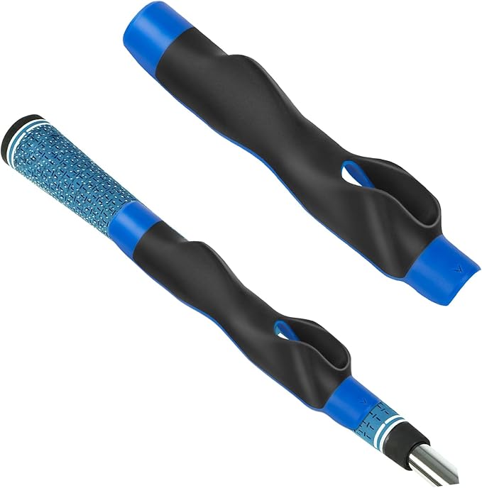 Golf Grip Trainer Golf Practice Tool, Easy To Carry to the Practice Area, Golf Swing Trainer Ensure the Right Grip Every Time, Golf Grip Training Aid, Golf Accessories Improve Your Swing Rhythm