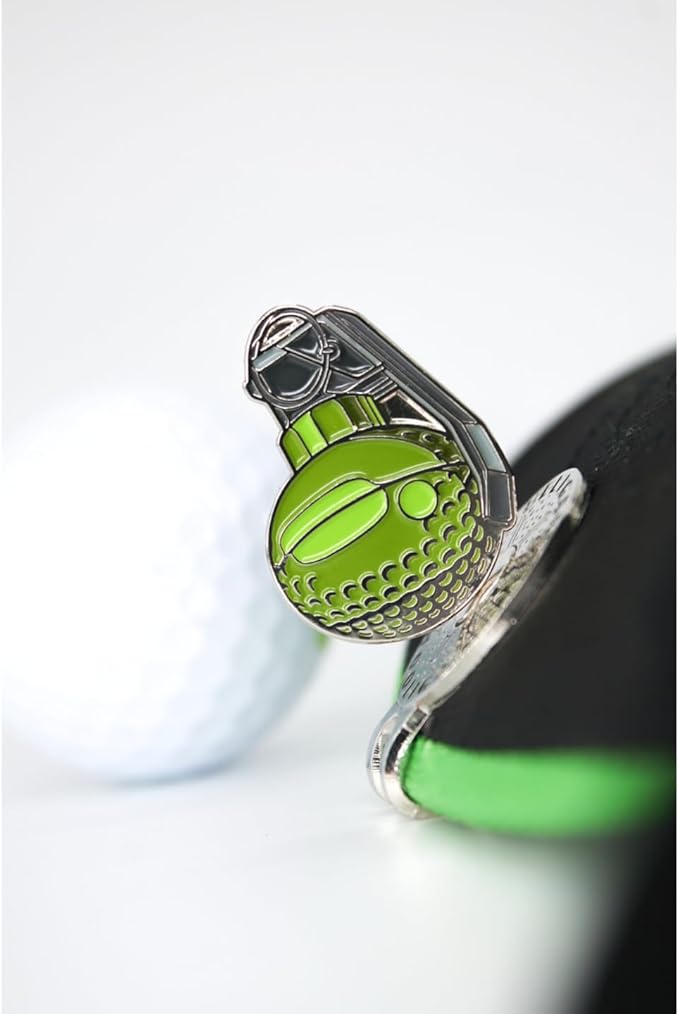 Funny Golf Ball Marker + Premium Magnetic Hat Clip | Unique Gift for Men & Women Golfers | Hilarious Golf Accessory for Any Golfer | NEW Designs!