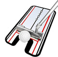 Golf Putting Mirror with Alignment Lines & Putter Gate - Putting Training Aid for Indoor/Outdoor Practice, Boost Accuracy for Beginners