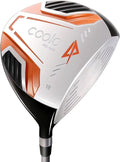 COOLO Golf Driver for Beginner and Average Golfer, Designed for Forgiveness and Ease to Use, Men&Petite Women, 10.5/12 Degrees, Right&Left Handed, 460CC.