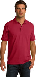 Clothe Co. Men's Big and Tall Polo Shirt, Men's Tall Polo Short Sleeve Performance Cotton Blend