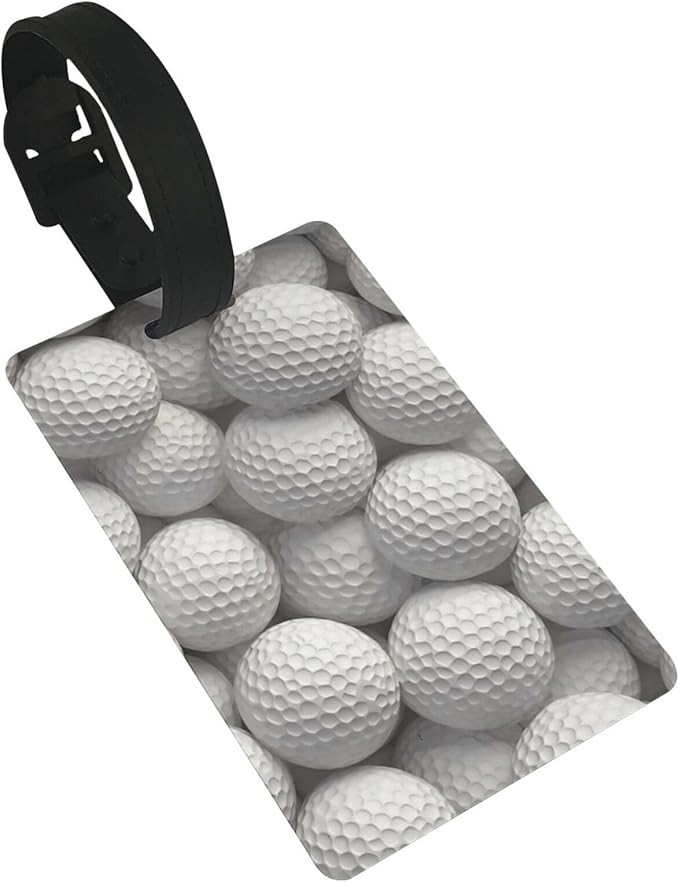 Golf Luggage Tag Suitcase Identify Labels Personalized Travel Bag Tag 2.5X4.1Inch