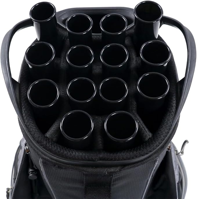 HOW TRUE Golf Bag Tubes, Set of 14 Golf Bag Club Protection Tubes Separators Dividers - Keeps Clubs Organised, Golf Accessories for Men Women