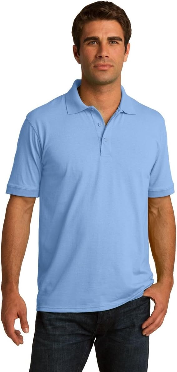 Clothe Co. Men's Big and Tall Polo Shirt, Men's Tall Polo Short Sleeve Performance Cotton Blend