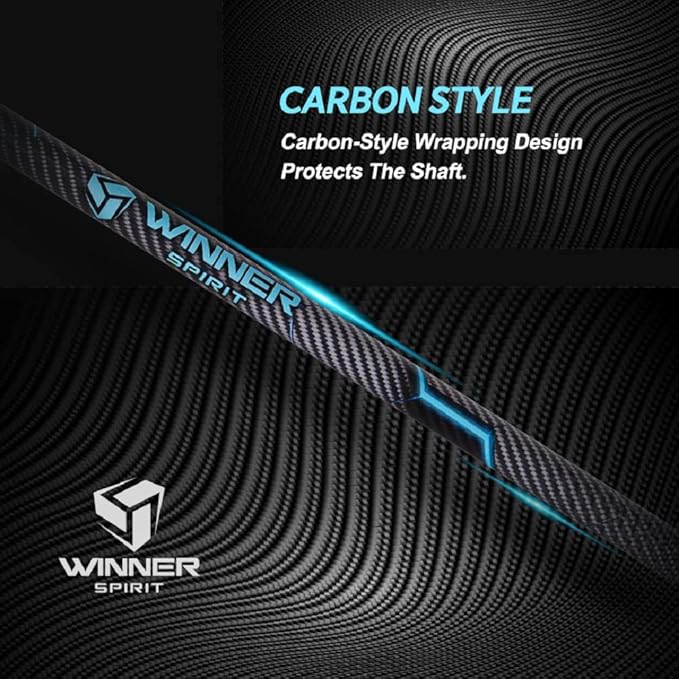 WINNER SPIRIT Miracle 205 Golf Swing Tempo Master Backswing Training Aid Back Swing Trainer Speed Power Warm Up Warmup Practice Stick for Improved Flexibility Rhythm Balance Strength