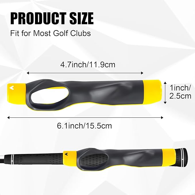 Golf Grip Trainer, Grip Trainer Golf to Help Train Correct Hand Position, Golf Training Aid, Golf Club Grips, Golf Grip Kit