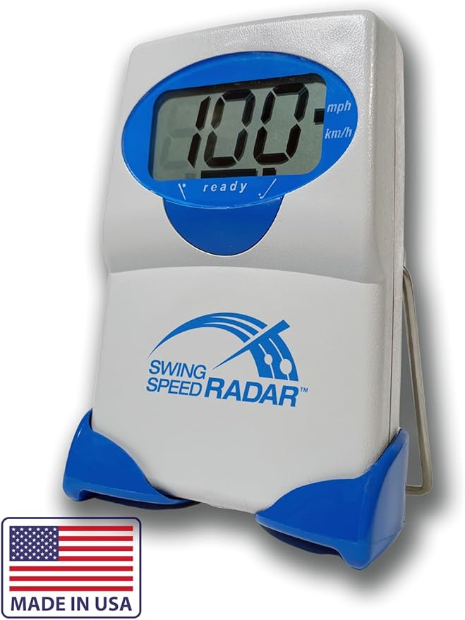 Golf Training Tool - Accurate Club Speed Measurement 20-200 MPH - Portable Doppler Radar for Distance & Consistency Training - US Made