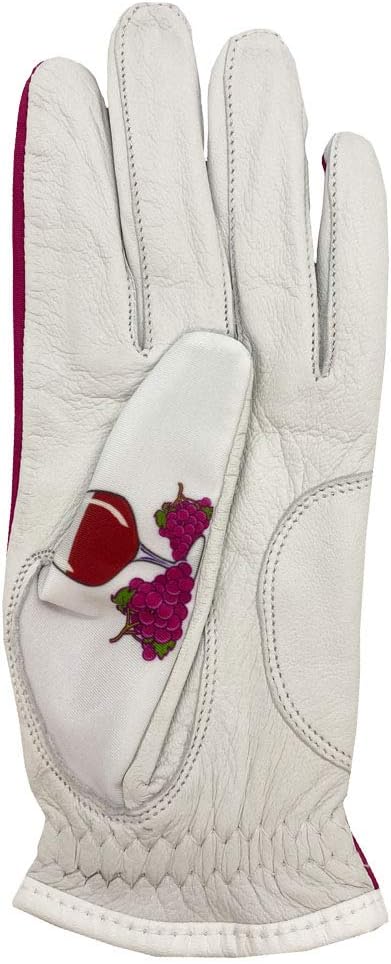 Giggle Golf Women's Golf Glove - Adjustable Strap, Left Hand Gloves for Women