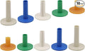 Golf Rubber Tees Practice Training, Driving Putting Chipping Range Mixed Size, Excellent Effect Used with Golf mats and Golf nets, Suitable for Indoor Outdoor Backyard Home Office