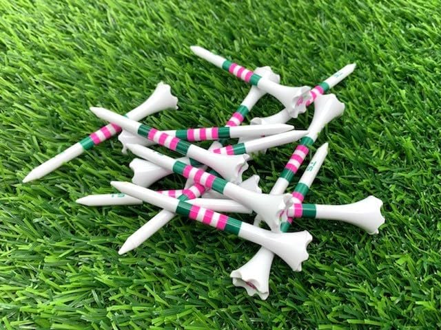 TRUESTRIKE Premium USA Golf Tees – 100-Pack Durable 3¼" / 2¾" Plastic Tees – Made in USA – Perfect Holiday Golf Gift