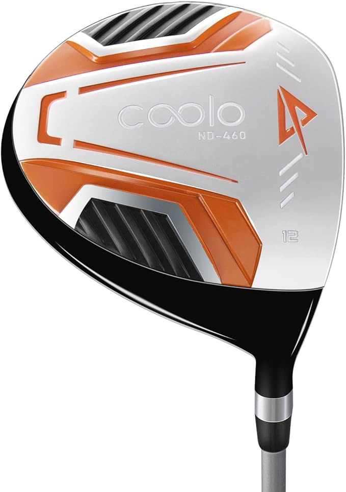 COOLO Golf Driver for Beginner and Average Golfer, Designed for Forgiveness and Ease to Use, Men&Petite Women, 10.5/12 Degrees, Right&Left Handed, 460CC.