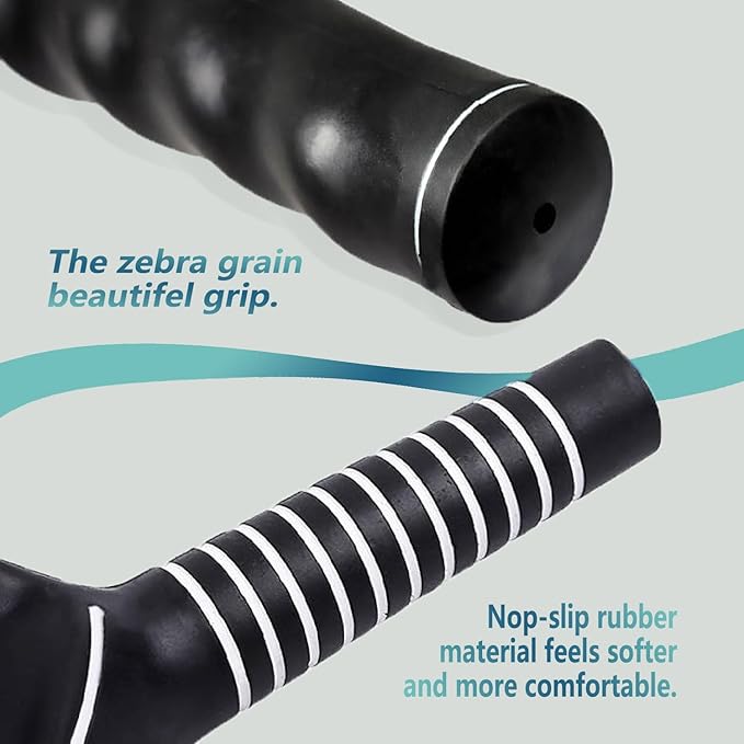 Golf Grip Swing Training Aids Right-Handed Golf Trainer Grips with Swing Correcting Arm Band Golf Swing Trainer Arm Band Attachment Golf Training Combo for Teenager Adult and Beginner(Black)