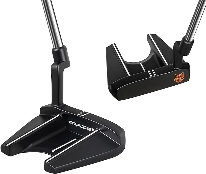 MAZEL Tour GS Men's Golf Putter,Right Handed,Golf Head Cover Included