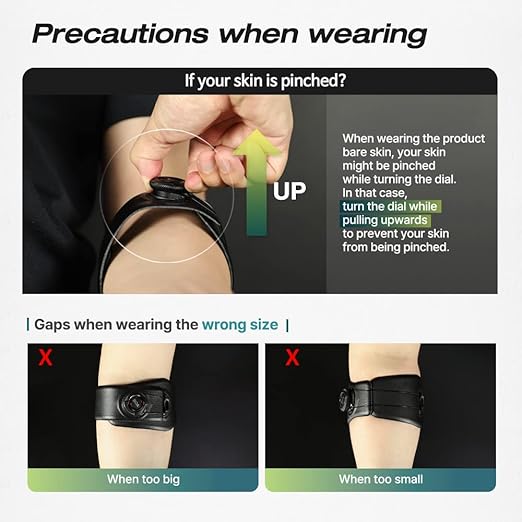 SOZO Boa Micro Adjustable Elbow Brace/Support for Tendonitis, Tennis Elbow, Golfer's Elbow, Pain Relief and Injury (X-Large)