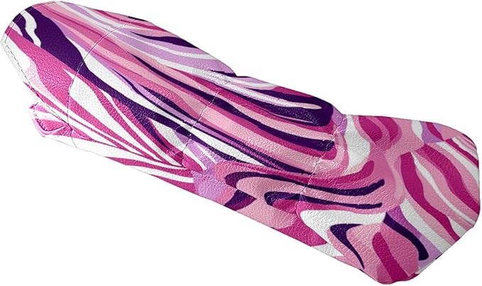 Funny Butterfly Colorful Golf Head Covers for Driver, Fairway, Hybrid & 3 Wood Premium PU Leather with Soft Velvet Lining Waterproof & Scratch-Resistant Unique Golf Gift for Men & Women