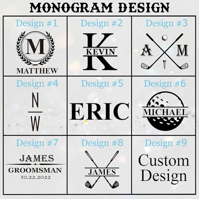 CALLIE Personalized Leather Golf Scorecard Holder - Engraved Initials and Name for Golf Professionals and Enthusias