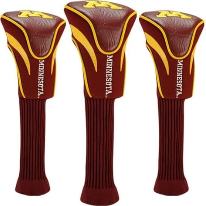 Team Golf NCAA Numbered 1, 3, & X, Fits Oversized Drivers, Utility, Rescue & Fairway Clubs, Velour Lined for Extra Club Protection