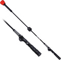 PGM Golf Swing Trainer Aid - Golf Swing Training Aid Golf Practice Warm-Up Stick for Strength Flexibility and Tempo Training -Suit for Practice Chipping Hitting Golf Accessories