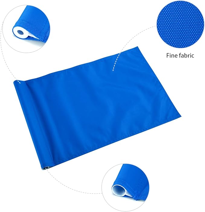 Green Golf Training Flag, Nylon Putting Green Target, Indoor/Outdoor Backyard Garden Portable, 19.7" x 13.4"