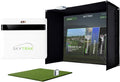 SkyTrak ST+ Golf Simulator – Standard Studio Package | Home Golf Simulator with Launch Monitor, Enclosure, Screen, Hitting Mat & Short-Throw Projector
