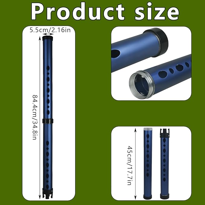 Golf Ball Retriever, Aluminum Golf Ball Picker Upper Tube