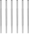6Pcs Golf Club Extension Steel Shaft, for Iron Wooden Golf Repair and Replacement of Equipment Parts