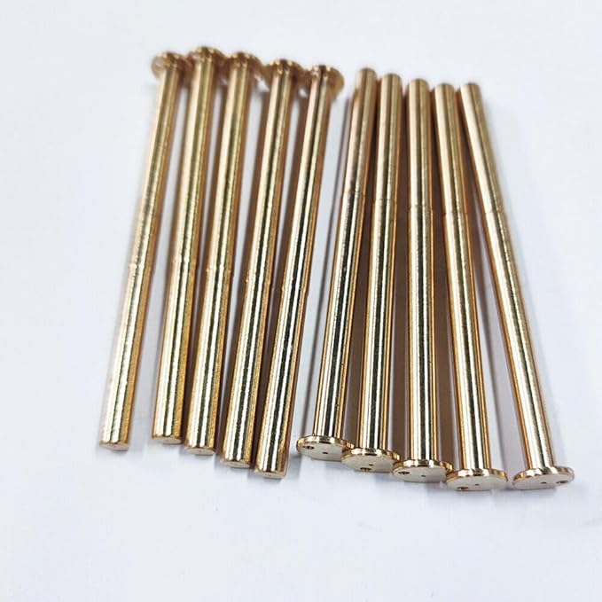 TEAMWILL 10PCS Brass Golf Tip Plug Weight Fit for .335 .350 .370 Graphite Wood Shaft 10g