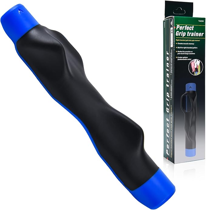 Golf Grip Trainer Swing,Grip Trainer Golf Training Equipment,Golf Grip Trainer Right Hand,Golf Training Aid to Help Train Correct Hand Position