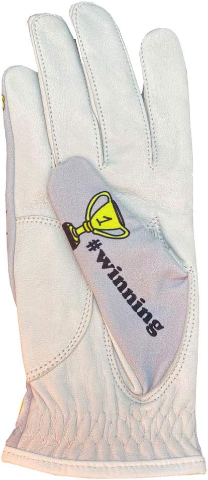 Giggle Golf Women's Golf Glove - Adjustable Strap, Left Hand Gloves for Women